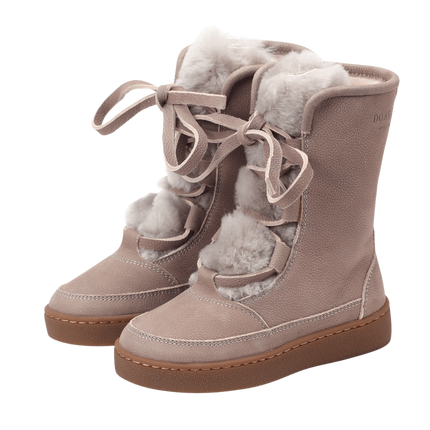 Sonny Boots | Light Grey Betting Leather