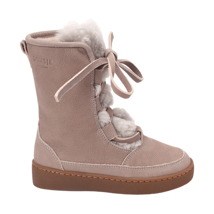 Sonny Boots | Light Grey Betting Leather