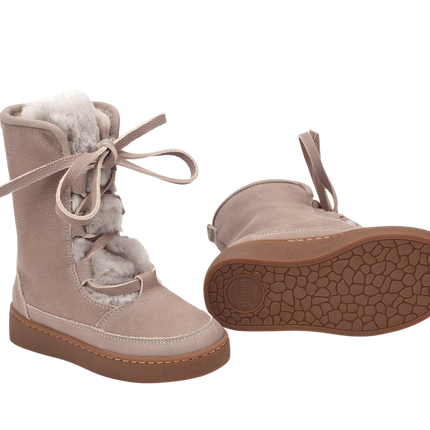Sonny Boots | Light Grey Betting Leather