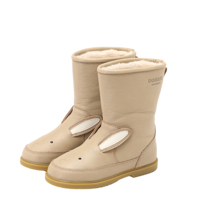 Wadudu Classic Boots | Kinderlaarzen | Bunny | Taupe Leather