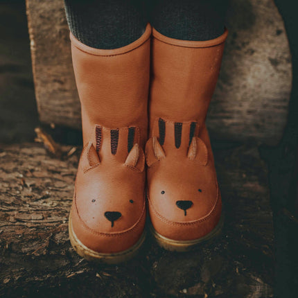 Wadudu Classic Boots | Tiger | Fudge Leather