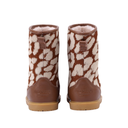 Wadudu Exclusive Boots | Kinderlaarzen | Bambi | Brown Spotted Cow Hair