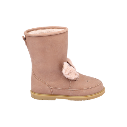 Wadudu Exclusive Boots | Fluffy Bunny | Hazelnut Leather
