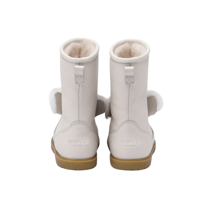Wadudu Exclusive Boots | Kinderlaarzen | Rabbit | Off White Leather