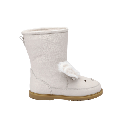 Wadudu Exclusive Boots | Kinderlaarzen | Rabbit | Off White Leather