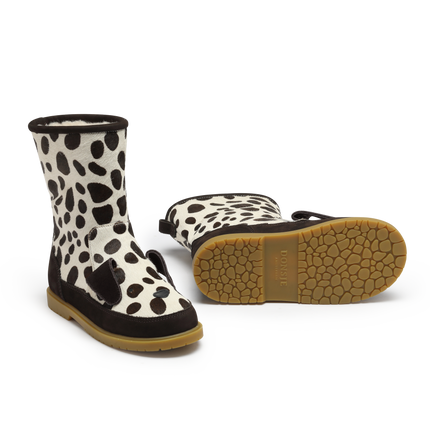 Wadudu Exclusive Boots | Kinderlaarzen | Dalmatian | Spotted Cow Hair