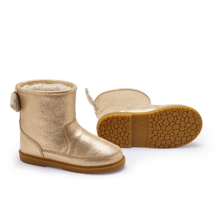 Angela Boots | Kinderlaarzen | Wings | Gold Metallic Leather