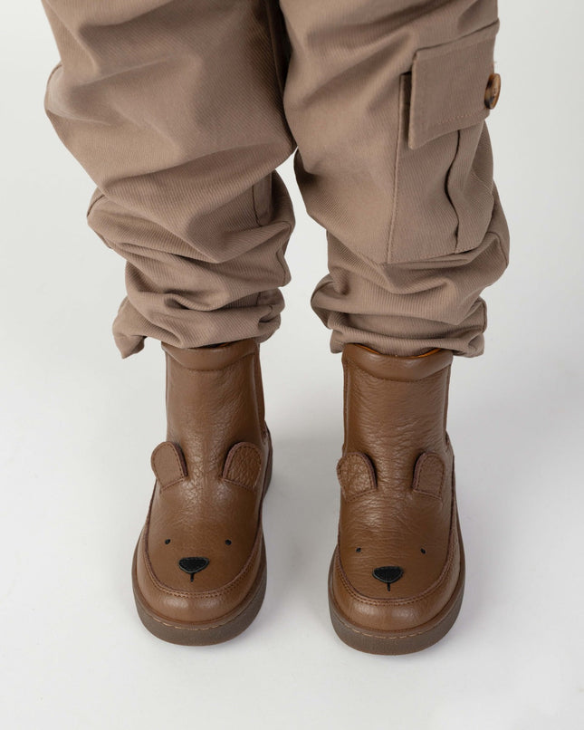 Thuru Classic Boots | Kinderlaarzen | Bear | Cognac Leather