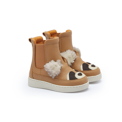 Thuru Exclusive Boots | Kinderlaarzen | Raccoon | Truffle Leather