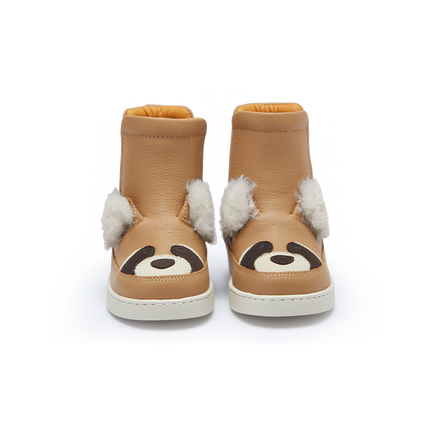 Thuru Exclusive Boots | Kinderlaarzen | Raccoon | Truffle Leather
