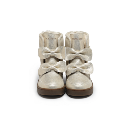 Isa Exclusive Boots | Kinderlaarzen | Silver Metallic Leather