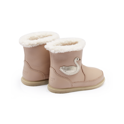 Trene Boots | Kinderlaarzen | Swan | Light Rose Leather
