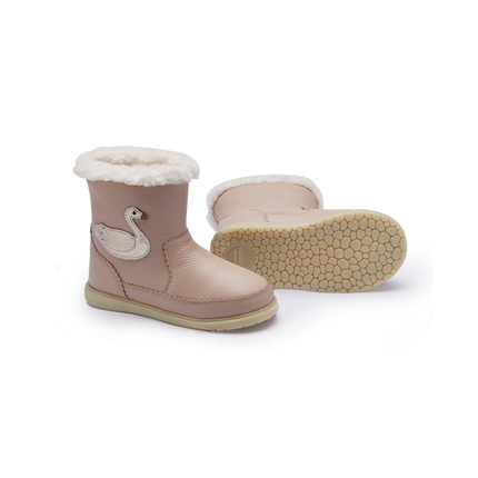 Trene Boots | Kinderlaarzen | Swan | Light Rose Leather