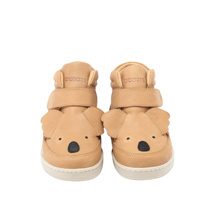 Mika Sneakers Koala Truffle Leather | Kindersneakers