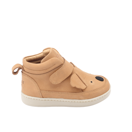 Mika Sneakers Koala Truffle Leather | Kindersneakers