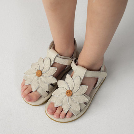 Iles Fields Sandals | Kindersandalen | Daisy | Off White Leather