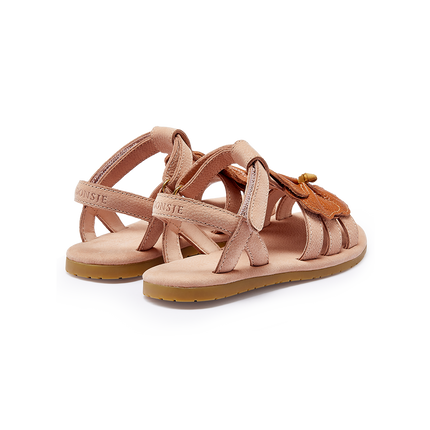 Iles Fields Sandals | Kindersandalen | Hibiscus | Coral Betting Leather