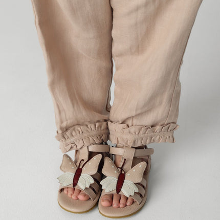 Iles Sky Sandals | Kindersandalen | Butterfly | Light Rose Leather