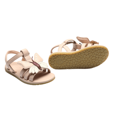 Iles Sky Sandals | Kindersandalen | Butterfly | Light Rose Leather