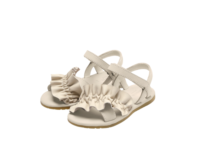 Fine Sandals | Ivory Leather