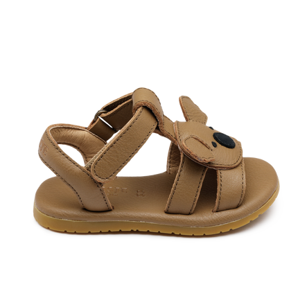 Mhalo Sandals | Koala | Truffle Leather