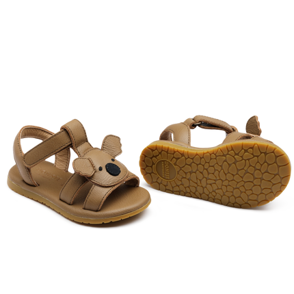 Mhalo Sandals | Koala | Truffle Leather