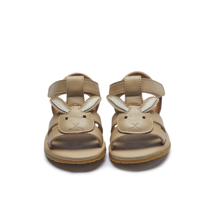Dhalo Sandals Bunny Taupe Leather | Kindersandalen