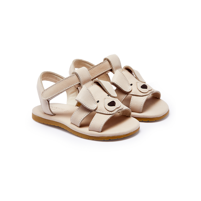 Dhalo Sandals | Golden Retriever | Ivory Leather
