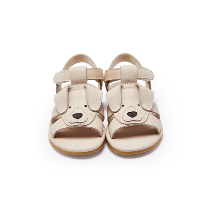 Dhalo Sandals | Kindersandalen | Golden Retriever | Ivory Leather