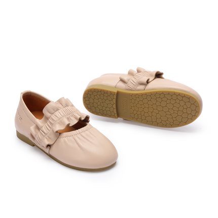 Iffie Ballerinas | Light Rose Sheep Leather