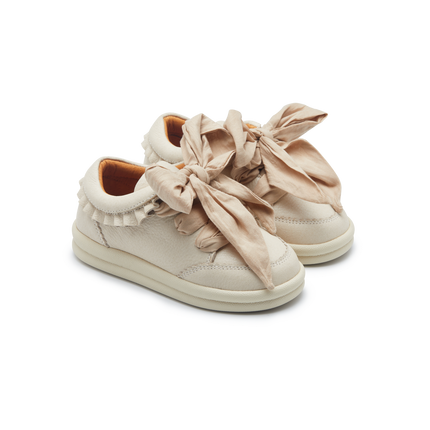 Lexley Sneakers | Cream Leather