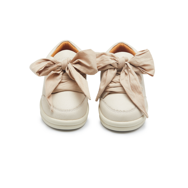 Lexley Sneakers | Kindersneakers | Cream Leather