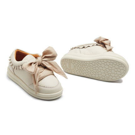 Lexley Sneakers | Cream Leather