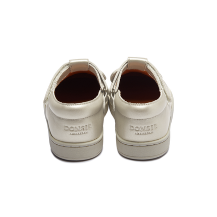 Esterre Shoes | Kinderschoenen | Cat | Off White Metallic Leather