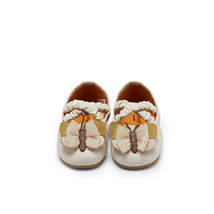 Mileni Ballerinas | Kinderschoenen | Cream Sheep Leather