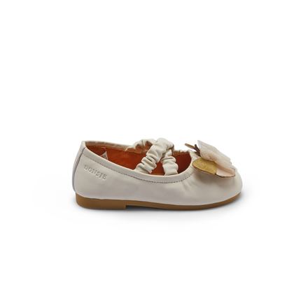 Mileni Ballerinas | Kinderschoenen | Cream Sheep Leather