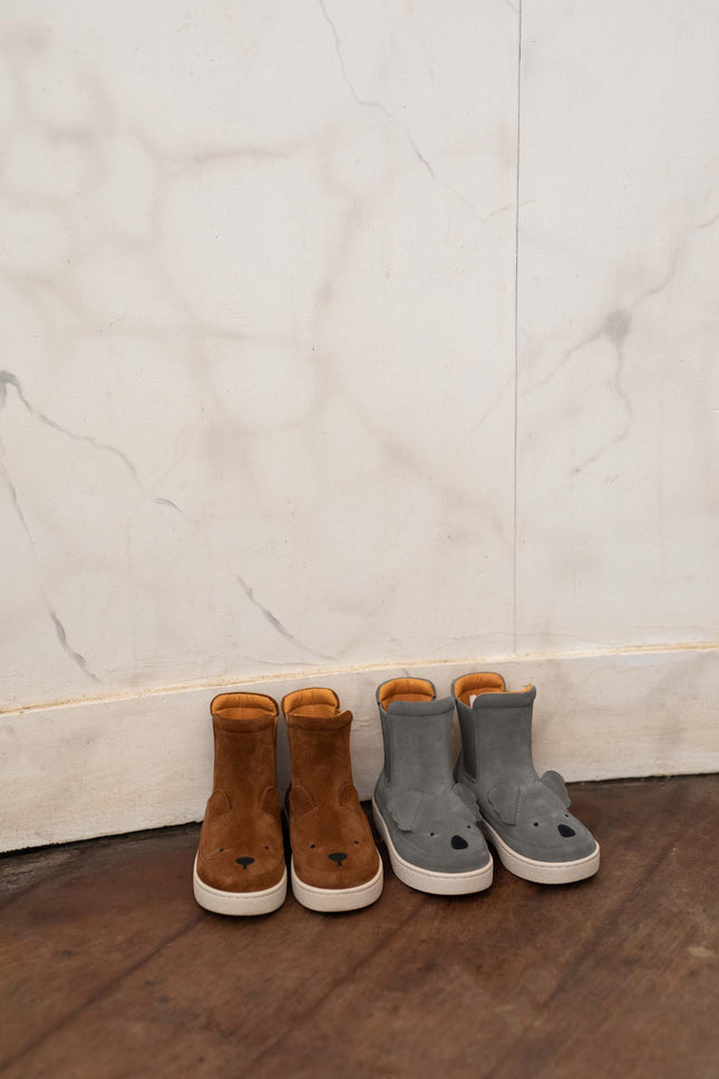 Thamo Boots | Koala | Ice Blue Suede