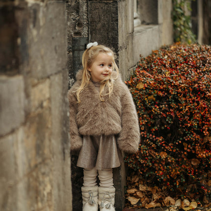 Myril Boots | Kinderlaarzen | Off White Curly Sheep Wool