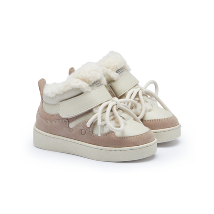 Sicco Sneakers | Kindersneakers | Lavender Brown Suede