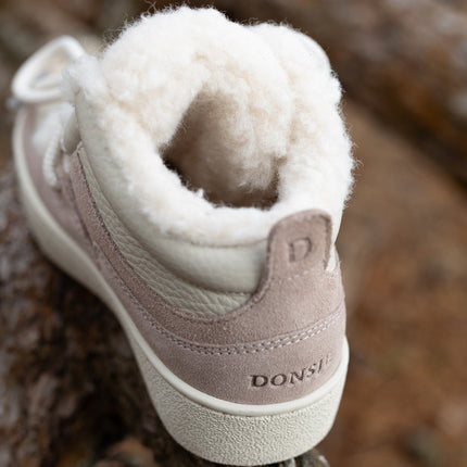 Sicco Sneakers | Kindersneakers | Lavender Brown Suede