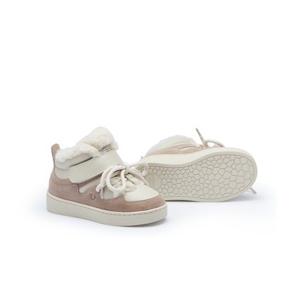 Sicco Sneakers | Kindersneakers | Lavender Brown Suede