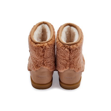 Wadou Boots | Kinderlaarzen | Alpaca | Beige Curly Sheep Wool