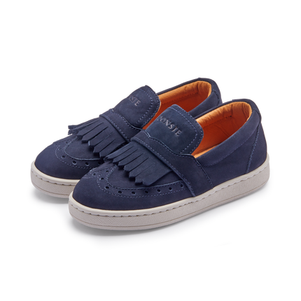 Emett Loafers | Navy Nubuck