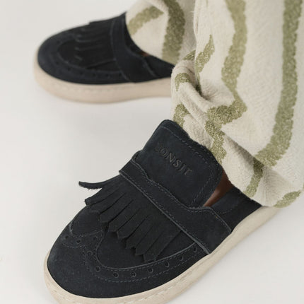 Emett Loafers | Navy Nubuck