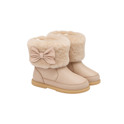 Amarai Boots | Kinderlaarzen | Ivory Leather