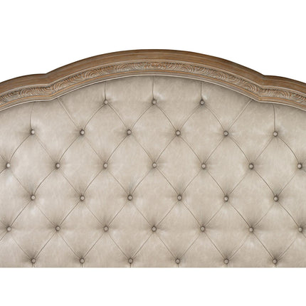 Magnussen Home Marisol Fawn Upholstered Sleigh Bed