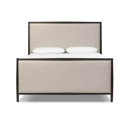 Four Hands Glenview Bed Smoked Black Oak