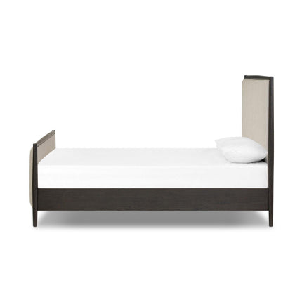 Four Hands Glenview Bed Smoked Black Oak
