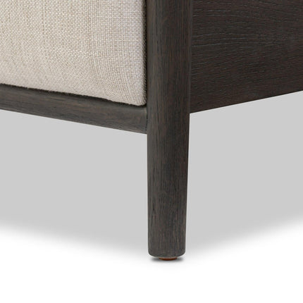Four Hands Glenview Bed Smoked Black Oak