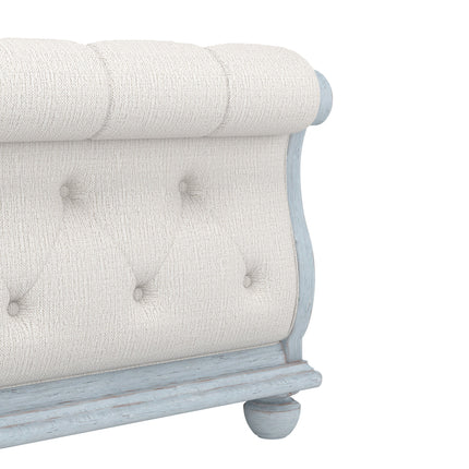 ART Furniture Summer Creek Upholstered Sleigh Bed